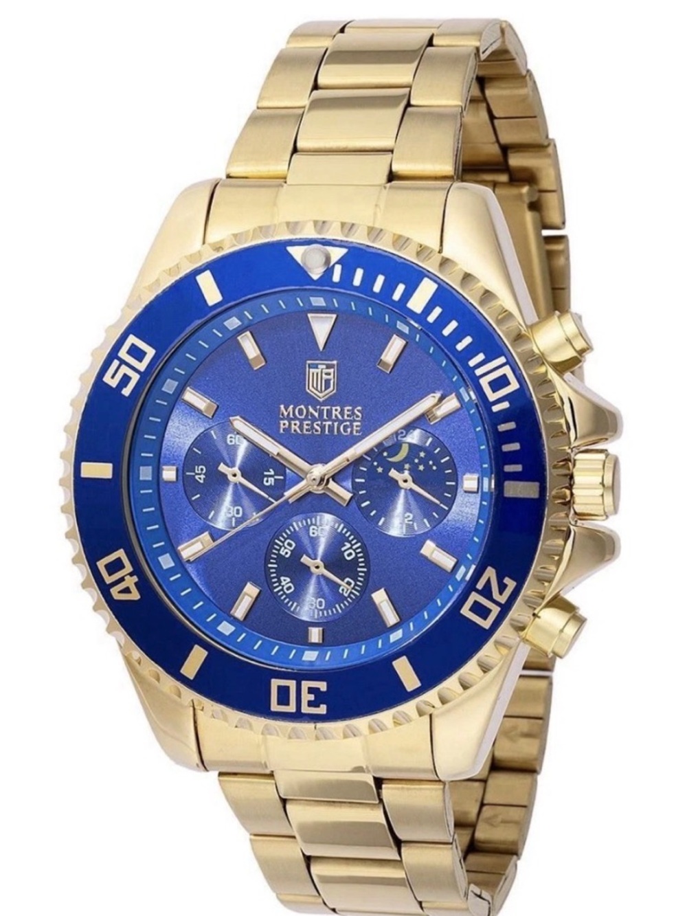 INVICTA Montres Prestige 42mm
Men's Watch Gold Tone
Stainless Steel MPW-0093.
